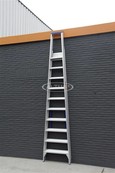 Solide enkele professionele trapladder model PT 10