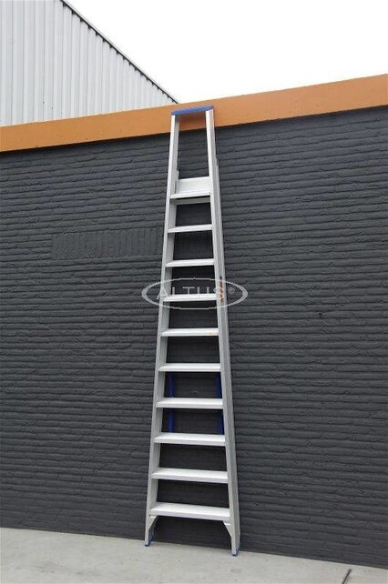 Solide enkele professionele trapladder model PT 10