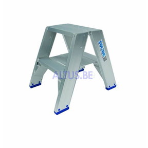Dubbele trapladder model DT 2x2 treden