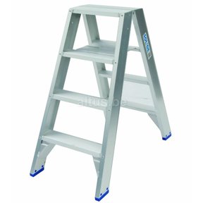 Dubbele trapladder model DT 2x4 treden