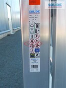 Solide dubbele professionele trapladder model DT 2x4 treden