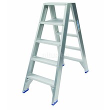Dubbele trapladder model DT 2x5 treden