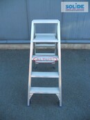 Solide dubbele professionele trapladder model DT 2x5 treden
