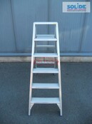 Solide dubbele professionele trapladder model DT 2x6 treden