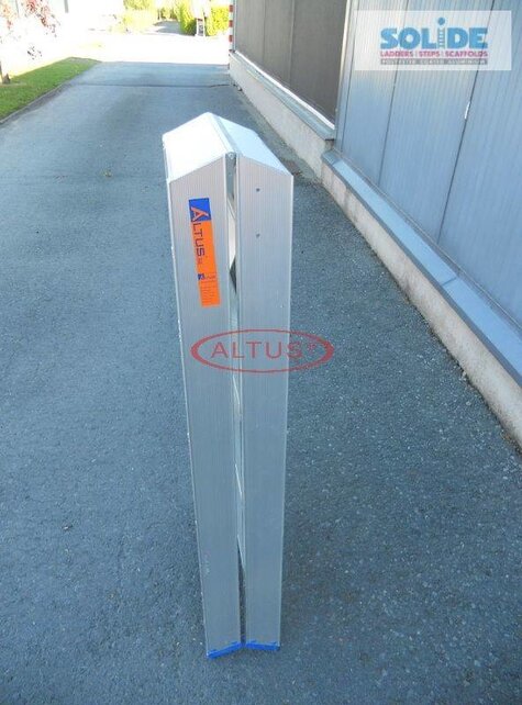 Solide dubbele professionele trapladder model DT 2x6 treden