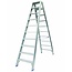 Solide  Solide dubbele professionele trapladder model DT 2x10 treden