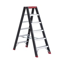 Taurus dubbele trapladder 2 x 6 treden