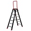 Altrex Altrex Taurus dubbele trapladder 2 x 7 treden met inklapbare steunbeugel
