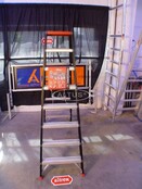 Altrex Taurus dubbele trapladder 2 x 8 treden