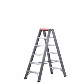 Altrex Falco dubbele professionele trapladder 2 x 6 treden