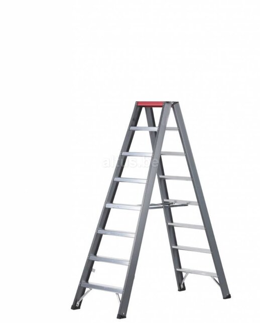 Altrex Falco dubbele professionele trapladder 2 x 8 treden