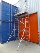 BIG-1 kamersteiger met luik RSABCD 1.85m x 0.75m x 3.48m
