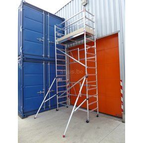 kamersteiger met luik 1.85m x 0.75m x 3.48m RSABCD