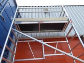 BIG-1 kamersteiger met luik RSABCD 1.85m x 0.75m x 3.48m