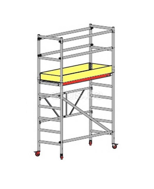 RS 44-power kamersteiger 0.75 x 1.85 x 3.80m WH