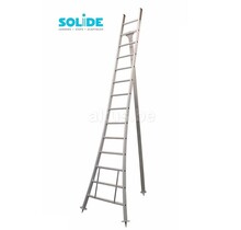Solide professionele snoei- plukladder 14 treden