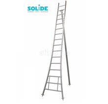Solide professionele snoei- plukladder 16 treden