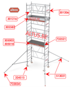 Driehoekstabilisator MiTOWER PLUS