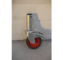 Altrex RS 4 TOWER rubber wiel 125mm met rem per 4 stuks