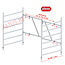 Altrex Altrex RS5 tower onderdelen klap unit 6-sports telescopisch 135