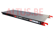 Altrex RS5 tower onderdelen 6) Fiberdeck platform zonder luik 1.85m