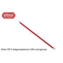 RS5 tower onderdelen diagonaalschoor rood 245-28