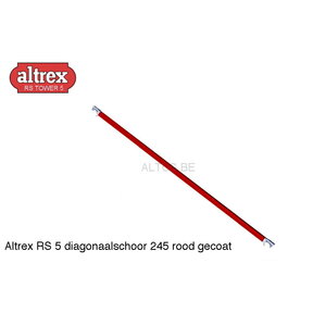 RS5 tower onderdelen diagonaalschoor rood 245-28