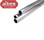 Altrex RS5 tower onderdelen ALU buis 50,8 x 1.6mm x 6m