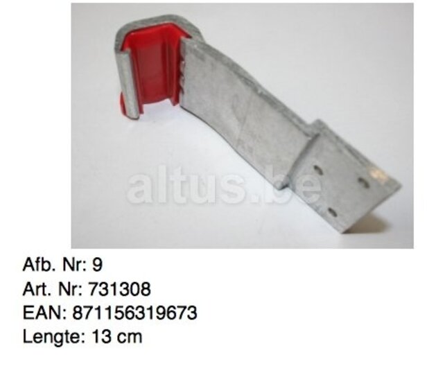 Altrex ladderonderdelen Nevada glijhaak rechts 13cm