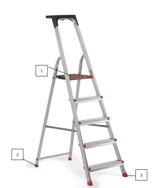 Altrex Lima bordeschild (naamplaatje)