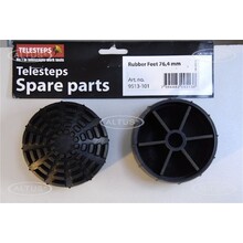 Paar telesteps originele rubbervoeten voor ladder 3.80m