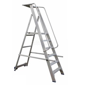 1.50m stahoogte pmp  6 treden