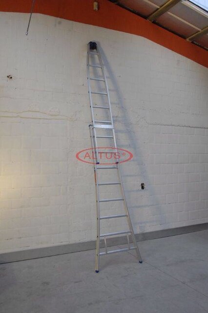 Solide puntladder 2 x 8 treden