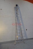 Solide puntladder 2 x 12 treden