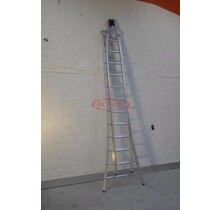 Solide puntladder 2 x 12 treden