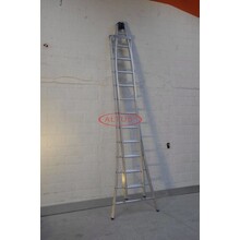 Puntladder 2 x 12 treden