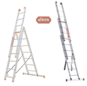 Altrex 3-delige reformladder 3 x 7