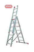 Altrex 3-delige reformladder 3 x 7