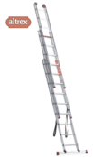 Altrex 3-delige reformladder 3 x 9 treden