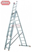 Altrex 3-delige reformladder 3x10