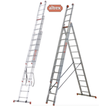 Altrex 3-delige reformladder 3 x 12