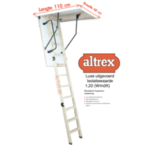 Altrex superieur zoldertrap 110 x 60 x 13cm