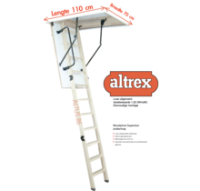 Altrex superieur zoldertrap 110 x 70 x 13cm