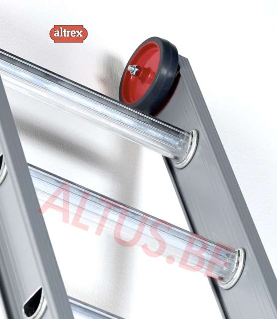 Altrex atlantis 3-delig reformladder  3x12 treden