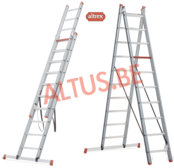 Altrex atlantis 2-delig 2 x 10 treden