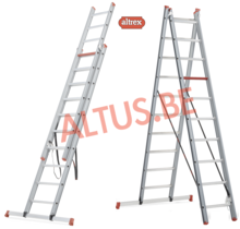 Altrex atlantis 2-delig 2 x 10 treden