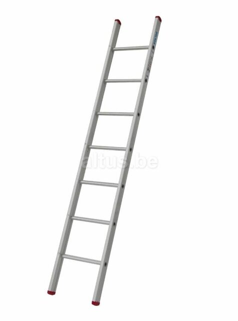 Solide semi-professionele enkel rechte ladder model SA 7 treden