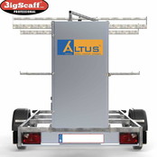 RS60 Afsluitbare rolsteigeraanhangwagen