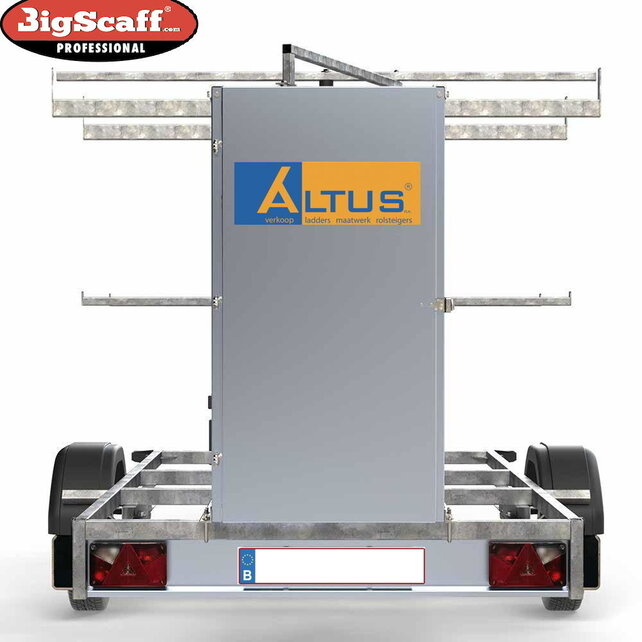 RS60 Afsluitbare rolsteigeraanhangwagen