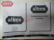 Altrex doorwerkkap 1.35 x 2.45m